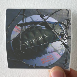 Impellitteri System X Album Cover Sticker Impellitteri System X Album Cover Sticker
