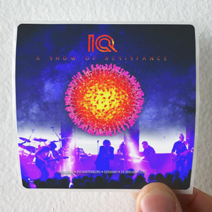 IQ A Show Of Resistance Album Cover Sticker IQ A Show Of Resistance Album Cover Sticker