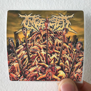 Ingested Revered By No One Feared By All Album Cover Sticker