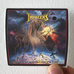 Impalers The Celestial Dictator Album Cover Sticker