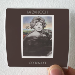 Iva Zanicchi Confessioni Album Cover Sticker