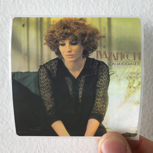 Iva Zanicchi Con La Voglia Di Te Album Cover Sticker