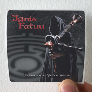 Ignis Fatuu Unendlich Viele Wege Album Cover Sticker