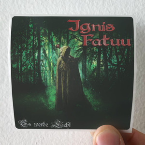 Ignis Fatuu Es Werde Licht Album Cover Sticker Ignis Fatuu Es Werde Licht Album Cover Sticker