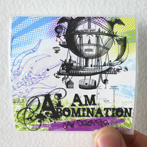 I Am Abomination Jaw Dropper Album Cover T-Shirt Black