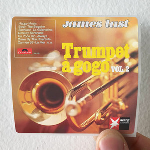 James Last Trumpet A Gogo Volume 2 Album Cover Sticker James Last Trumpet A Gogo Volume 2 Album Cover Sticker
