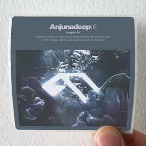 Jody Wisternoff Anjunadeep 07 Album Cover Sticker Jody Wisternoff Anjunadeep 07 Album Cover Sticker