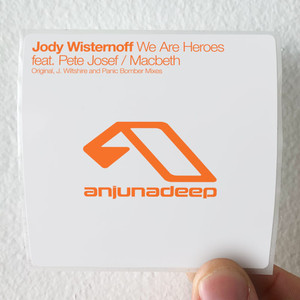Jody Wisternoff We Are Heroes Macbeth Album Cover Sticker