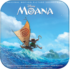 Soundtrack Moana Album Cover Sticker