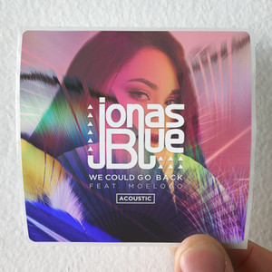 Jonas Blue We Could Go Back Album Cover Sticker Jonas Blue We Could Go Back Album Cover Sticker