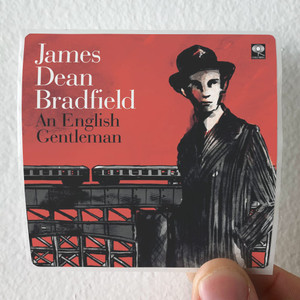 James Dean Bradfield An English Gentleman Album Cover Sticker