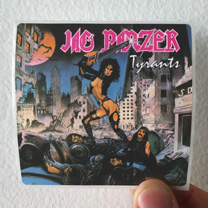 Jag Panzer Tyrants Album Cover Sticker Jag Panzer Tyrants Album Cover Sticker