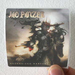 Jag Panzer Mechanized Warfare Album Cover Sticker Jag Panzer Mechanized Warfare Album Cover Sticker