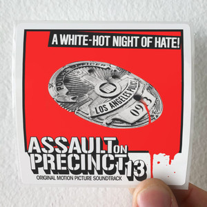 John Carpenter Assault On Precinct 13 Album Cover Sticker