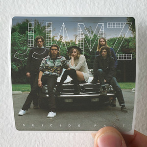 JJAMZ Suicide Pact Album Cover Sticker