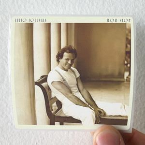 Julio Iglesias Non Stop Album Cover Sticker