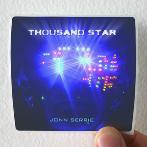 Jonn Serrie Thousand Star Album Cover Sticker