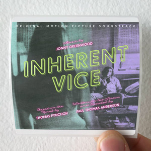 Jonny Greenwood Inherent Vice Album Cover Sticker
