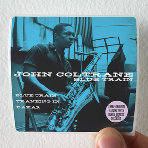 John Coltrane Blue Train 3 Album Cover Sticker John Coltrane Blue Train 3 Album Cover Sticker
