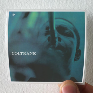 John Coltrane Coltrane 1 Album Cover Sticker John Coltrane Coltrane 1 Album Cover Sticker