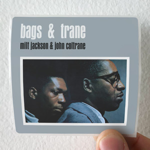 John Coltrane Bags Trane Album Cover Sticker John Coltrane Bags Trane Album Cover Sticker