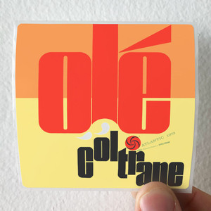 John Coltrane Ol Coltrane 1 Album Cover Sticker John Coltrane Ol Coltrane 1 Album Cover Sticker