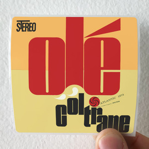 John Coltrane Ol Coltrane Album Cover Sticker John Coltrane Ol Coltrane Album Cover Sticker