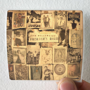 John Mellencamp Freedoms Road Album Cover Sticker John Mellencamp Freedoms Road Album Cover Sticker