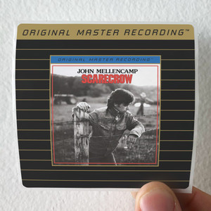 John Mellencamp Scarecrow Album Cover Sticker John Mellencamp Scarecrow Album Cover Sticker