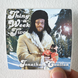 Jonathan Coulton Thing A Week Two Album Cover Sticker Jonathan Coulton Thing A Week Two Album Cover Sticker