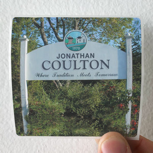 Jonathan Coulton Where Tradition Meets Tomorrow Album Cover Sticker