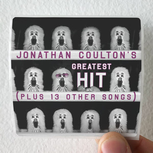 Jonathan Coulton Jonathan Coultons Greatest Hit Plus 13 Other Songs Album Cover Sticker