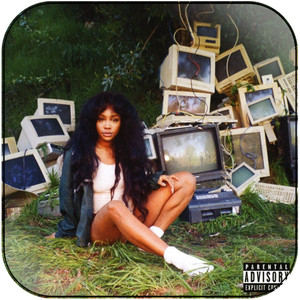 SZA Ctrl Album Cover Sticker SZA Ctrl Album Cover Sticker