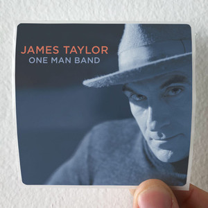 James Taylor One Man Band Album Cover Sticker James Taylor One Man Band Album Cover Sticker