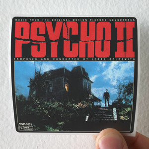 Jerry Goldsmith Psycho Ii Album Cover Sticker