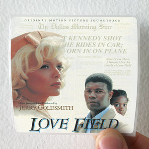 Jerry Goldsmith Love Field Album Cover Sticker