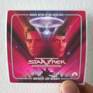 Jerry Goldsmith Star Trek V The Final Frontier 2 Album Cover Sticker Jerry Goldsmith Star Trek V The Final Frontier 2 Album Cover Sticker
