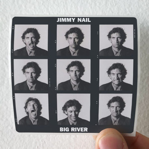 Jimmy Nail Big River Album Cover Sticker