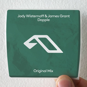 James Grant Dapple Album Cover Sticker