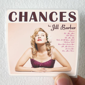 Jill Barber Chances Album Cover Sticker Jill Barber Chances Album Cover Sticker