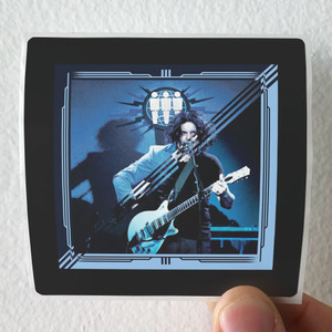 Jack White Live At Third Man Records Album Cover Sticker Jack White Live At Third Man Records Album Cover Sticker