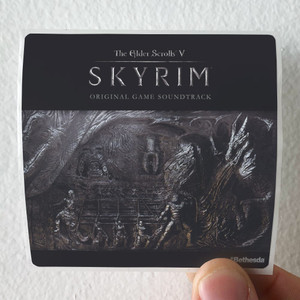 Jeremy Soule The Elder Scrolls V Skyrim The Original Game Soundtrack Album Cover Sticker