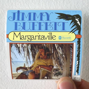 Jimmy Buffett Margaritaville Album Cover Sticker