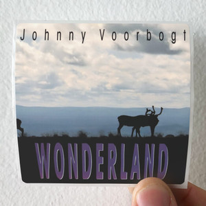 Johnny Voorbogt Wonderland Album Cover Sticker Johnny Voorbogt Wonderland Album Cover Sticker