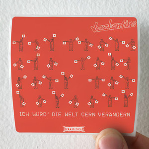 Jazzkantine Ich Wrd Die Welt Gern Verndern Album Cover Sticker Jazzkantine Ich Wrd Die Welt Gern Verndern Album Cover Sticker