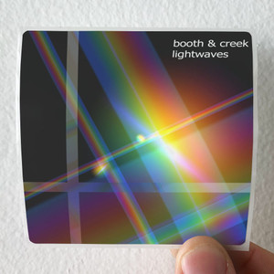 Jez Creek Lightwaves Album Cover Sticker Jez Creek Lightwaves Album Cover Sticker