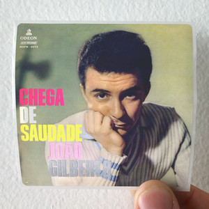 Joao Gilberto Chega De Saudade Album Cover Sticker Joao Gilberto Chega De Saudade Album Cover Sticker