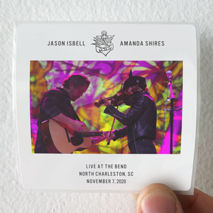 Jason Isbell Live At The Bend North Charleston Sc 11720 Album Cover Sticker