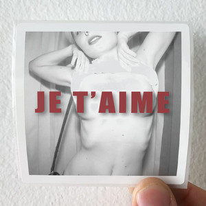 Je TAime Je Taime Album Cover Sticker