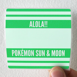 Jonathan Parecki Alola From Pokmon Sun Moon Album Cover Sticker Jonathan Parecki Alola From Pokmon Sun Moon Album Cover Sticker